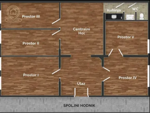 Poslovni prostor in Centar