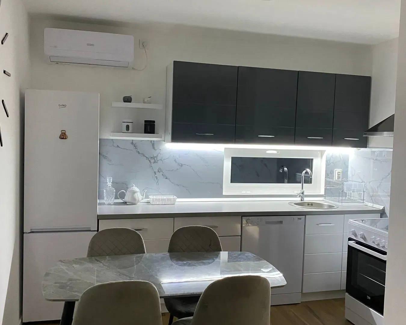 Rent, apartment, 57m², Preko Morače, Podgorica