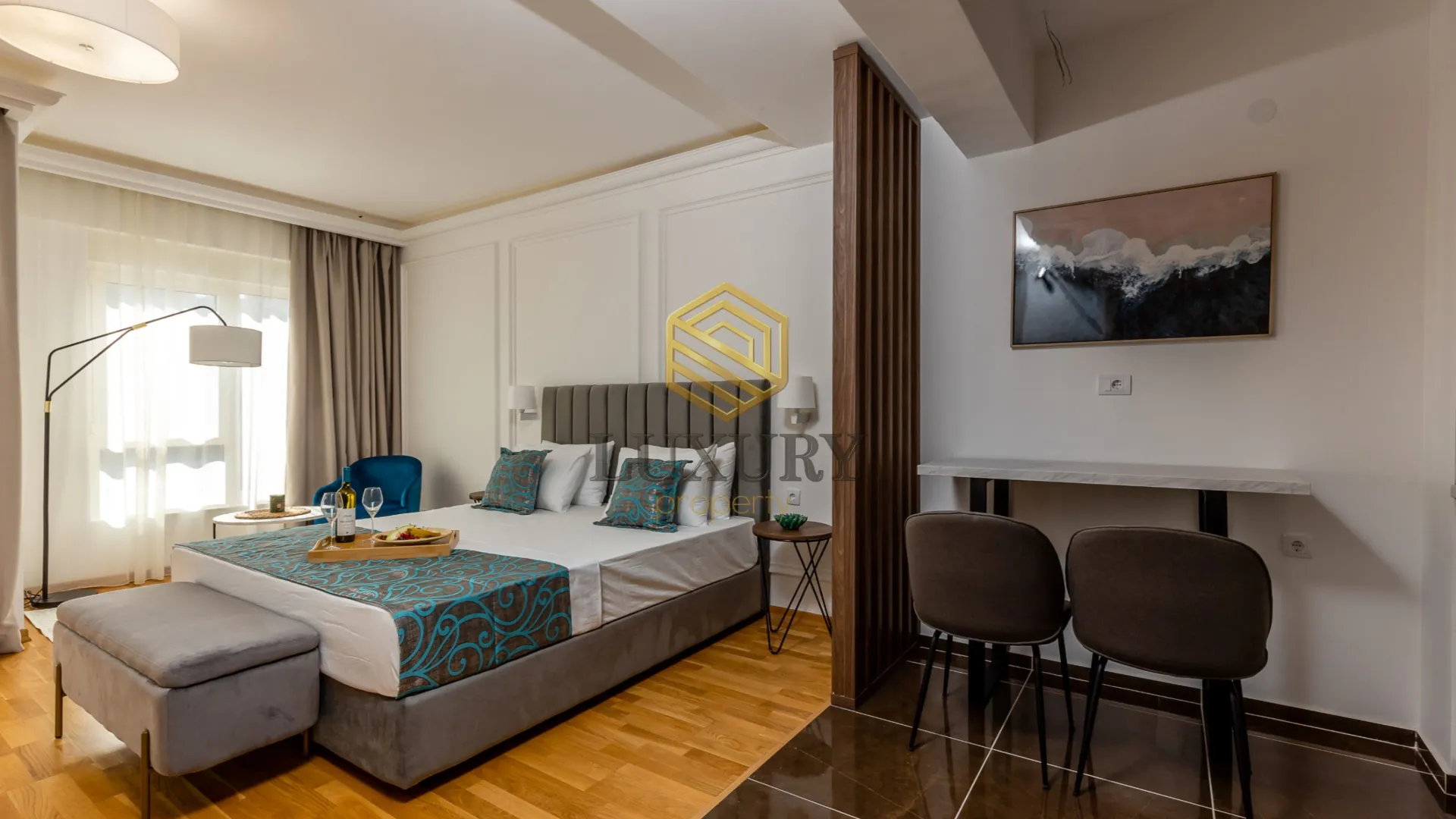 Rent, studio apartment, 30m², Bečići, Budva