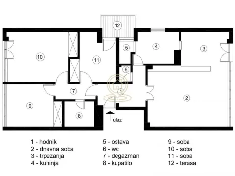 Prodaja, četvorosoban stan, 95m², Medijana, Niš - image 2