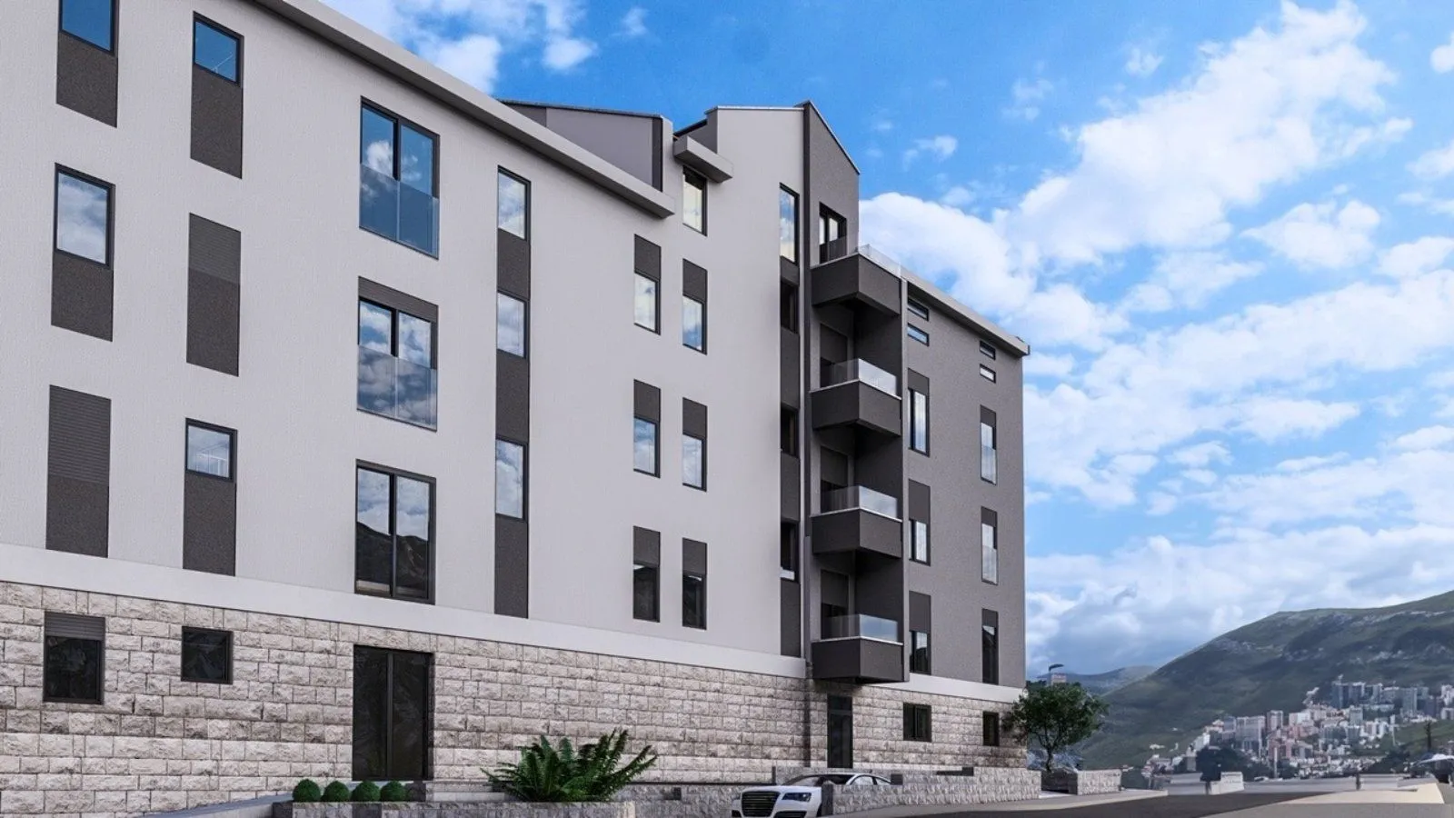 Sale, one bedroom apartment, 42m², Budva, Crna Gora
