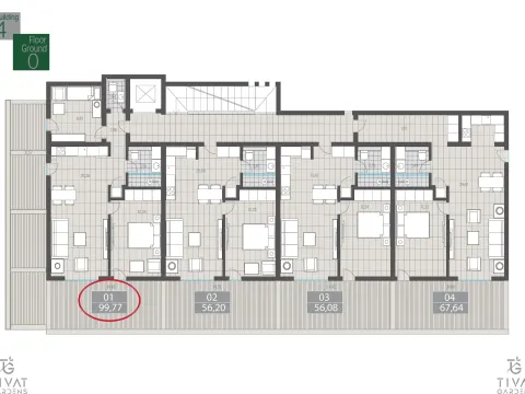 Sale, two bedroom apartment, 100m², Centar, Tivat - image 9