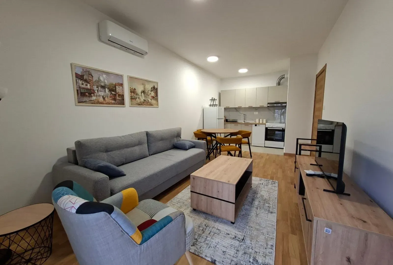 Rent, one bedroom apartment, 40m², Tološi, Podgorica