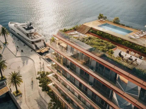 Prodaja, jednosoban stan, 106m², Porto Montenegro, Tivat
