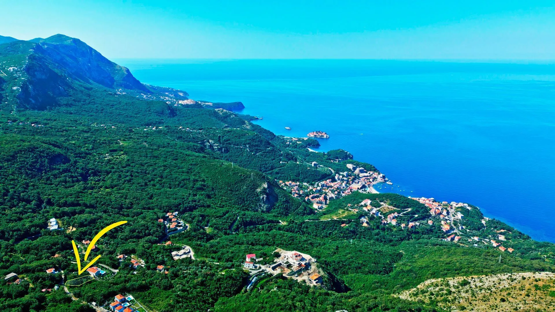 Prodaja, plac, 802m², Kuljače, Budva