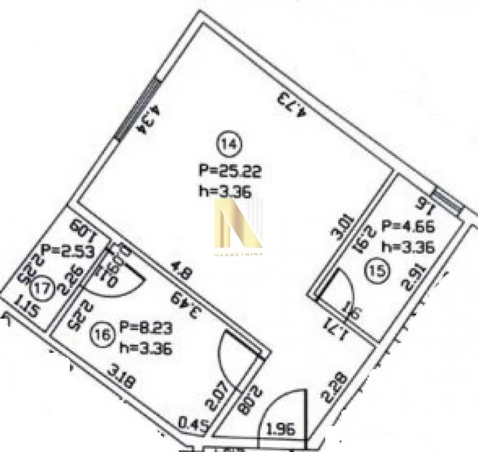 Sale, two bedroom apartment, 41m², Veternik, Novi Sad Sve Podlokacije