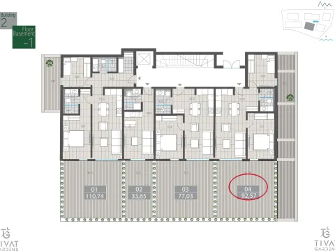 Sale, two bedroom apartment, 93m², Centar, Tivat - image 8