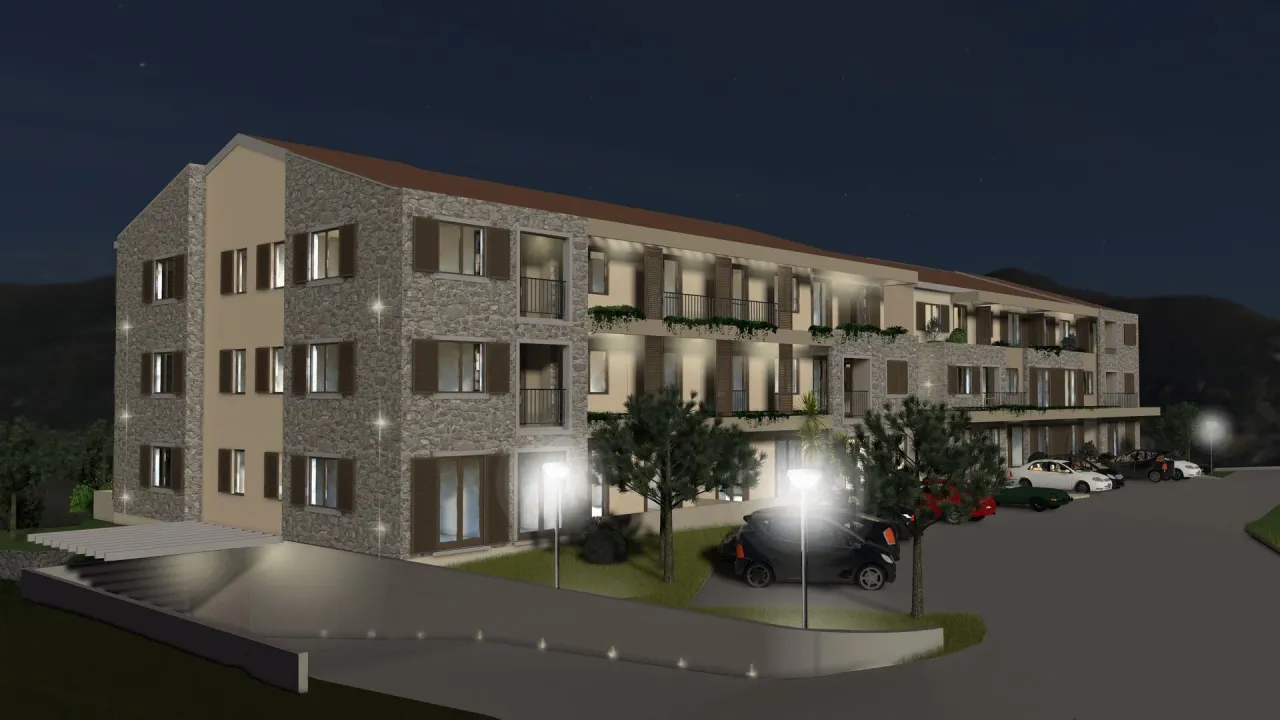 Sale, one bedroom apartment, 43m², Radanovići, Kotor