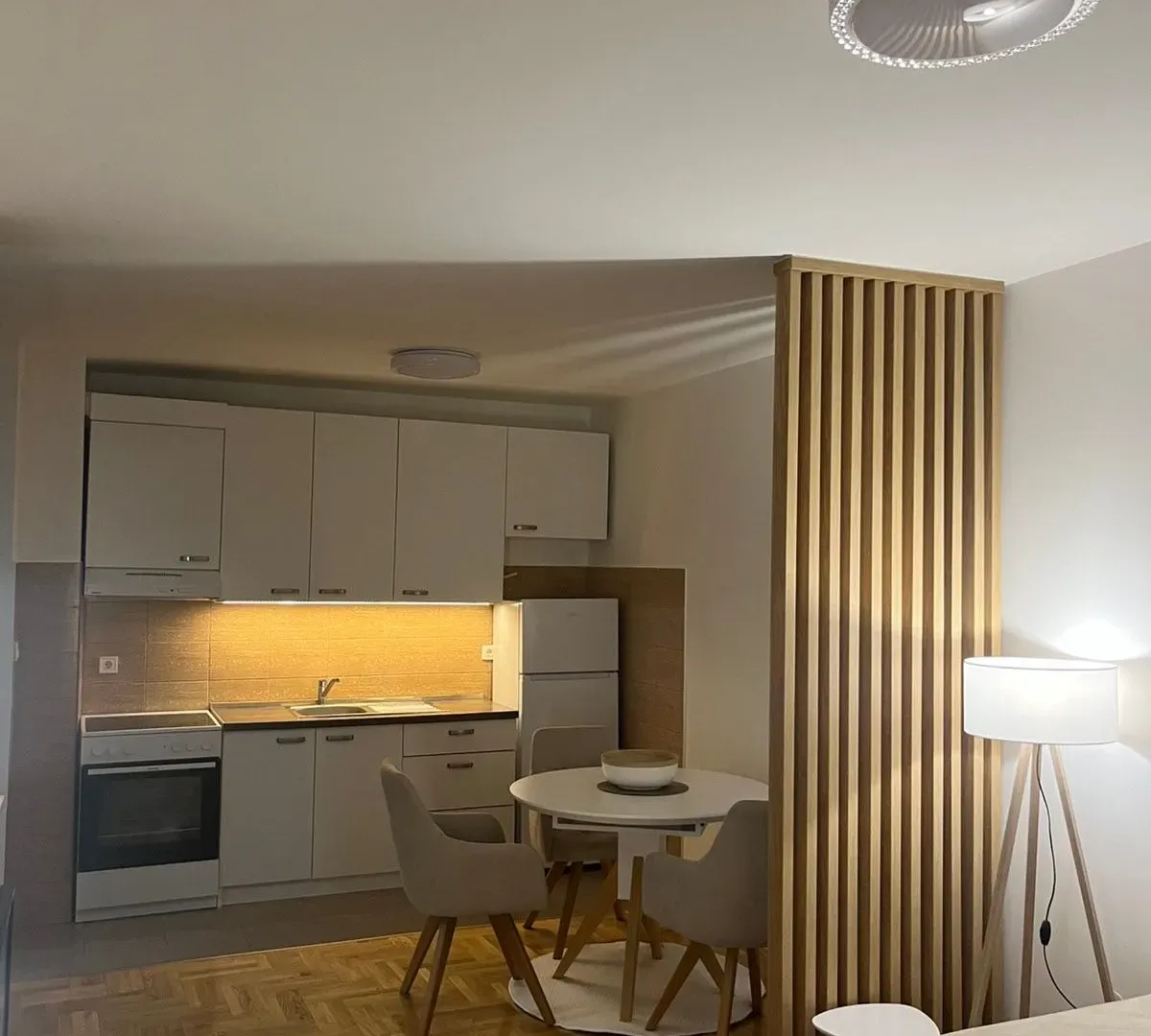 Rent, one bedroom apartment, 42m², Krivi Most, Podgorica