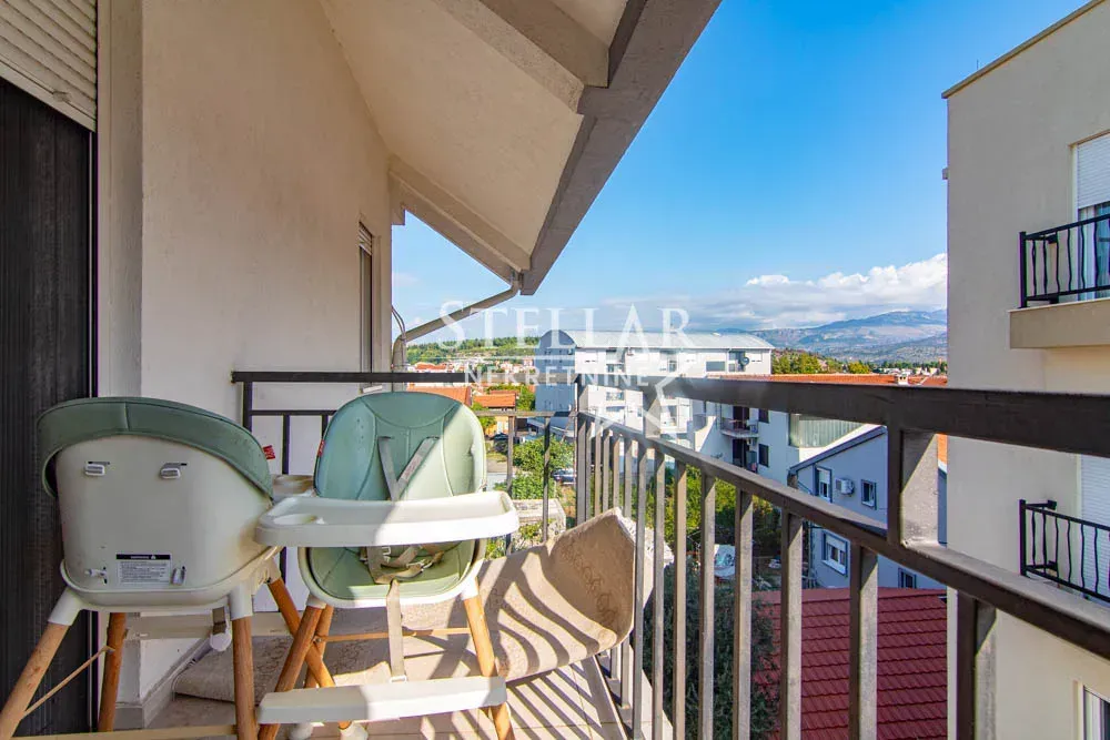 Rent, one bedroom apartment, 48m², Stari Aerodrom, Podgorica