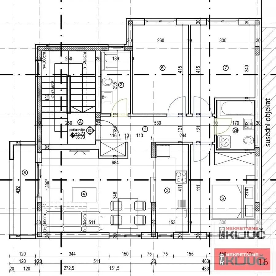 Prodaja, trosoban stan, 78m², Telep, Novi Sad Sve Podlokacije