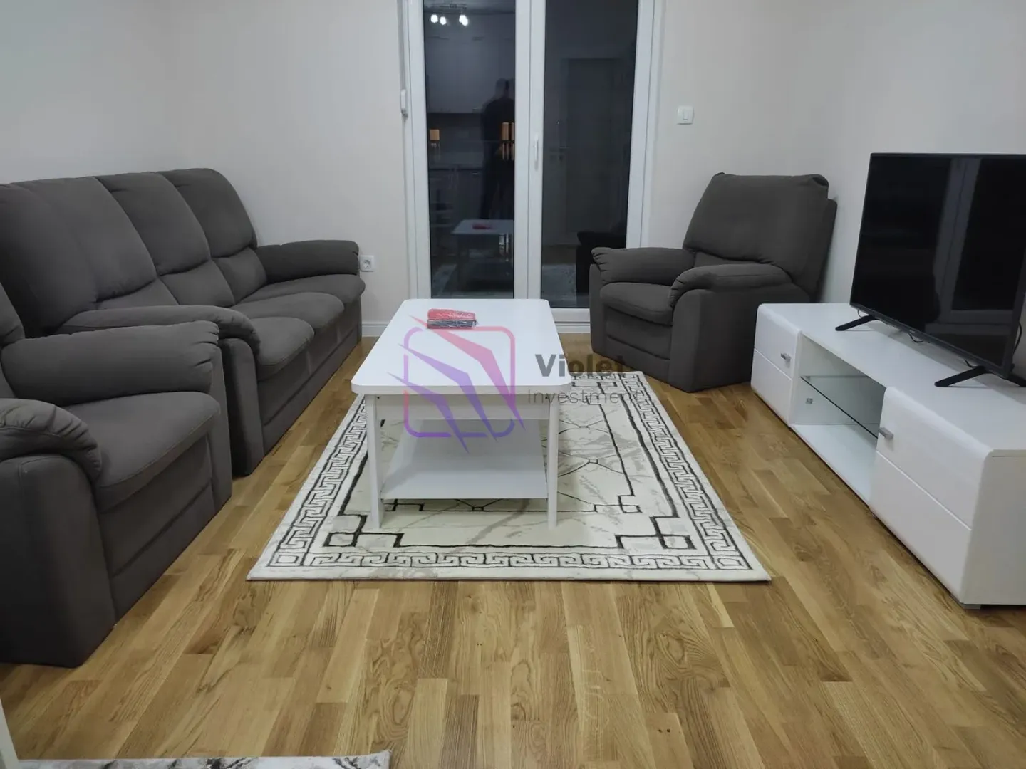 Rent, one bedroom apartment, 40m², Pobrežje, Podgorica