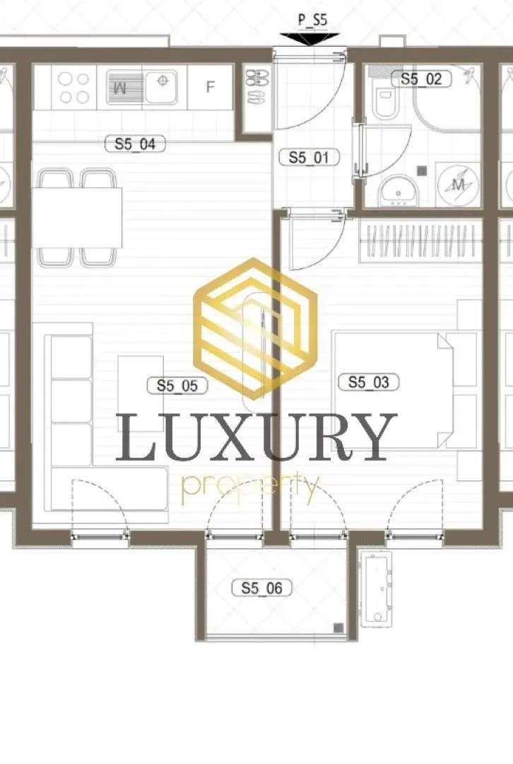 Prodaja, jednosoban stan, 38m², Zabjelo, Podgorica