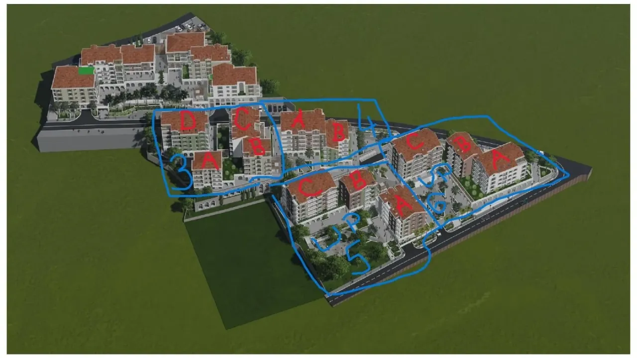 Sale, one bedroom apartment, 48m², Seljanovo, Tivat