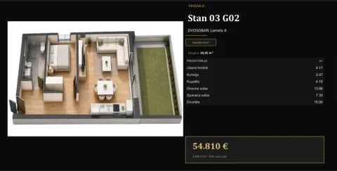 Prodaja, dvosoban stan, 30m², Adice, Novi Sad Sve Podlokacije - image 4
