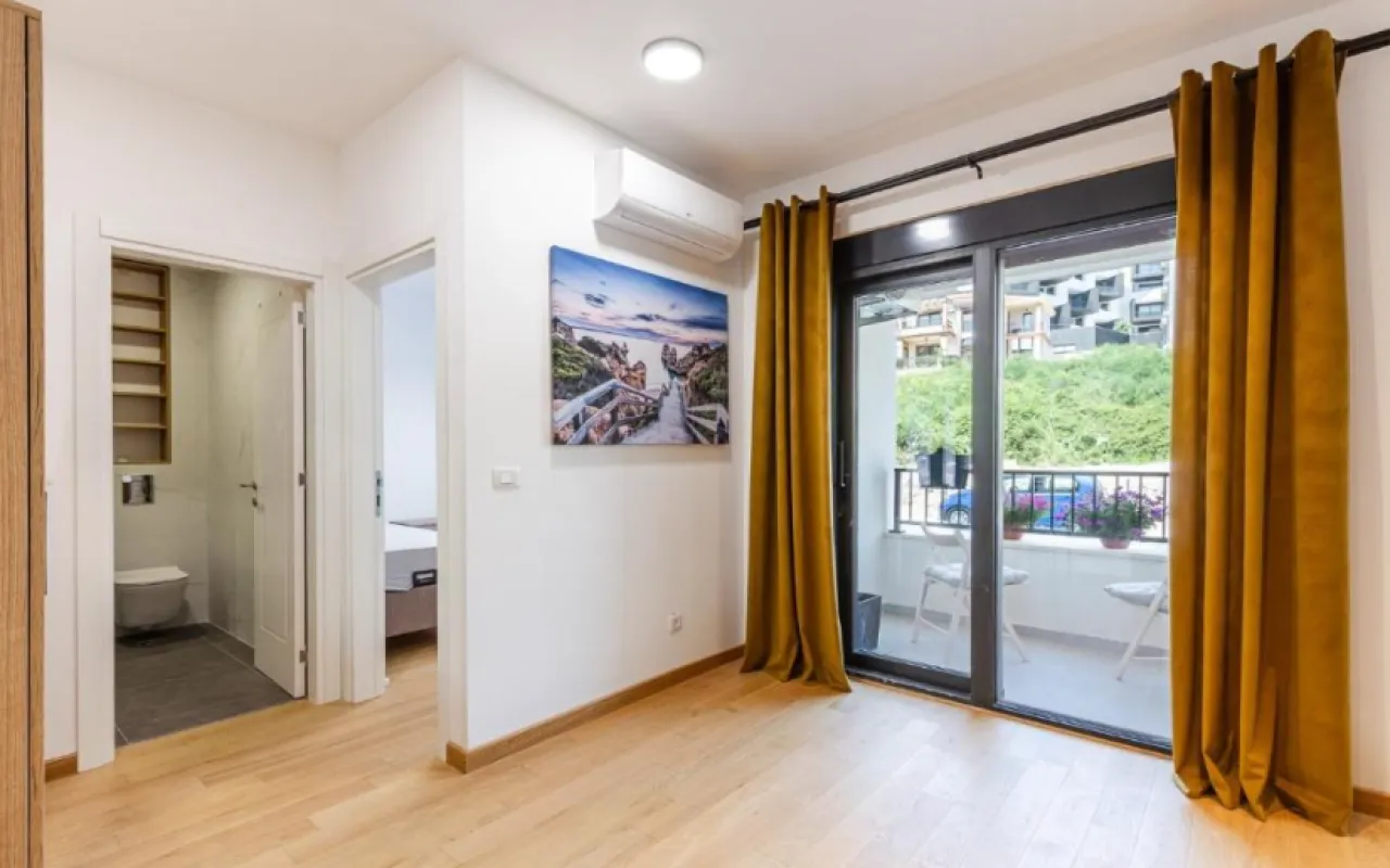 Prodaja, jednosoban stan, 44m², Bečići, Budva