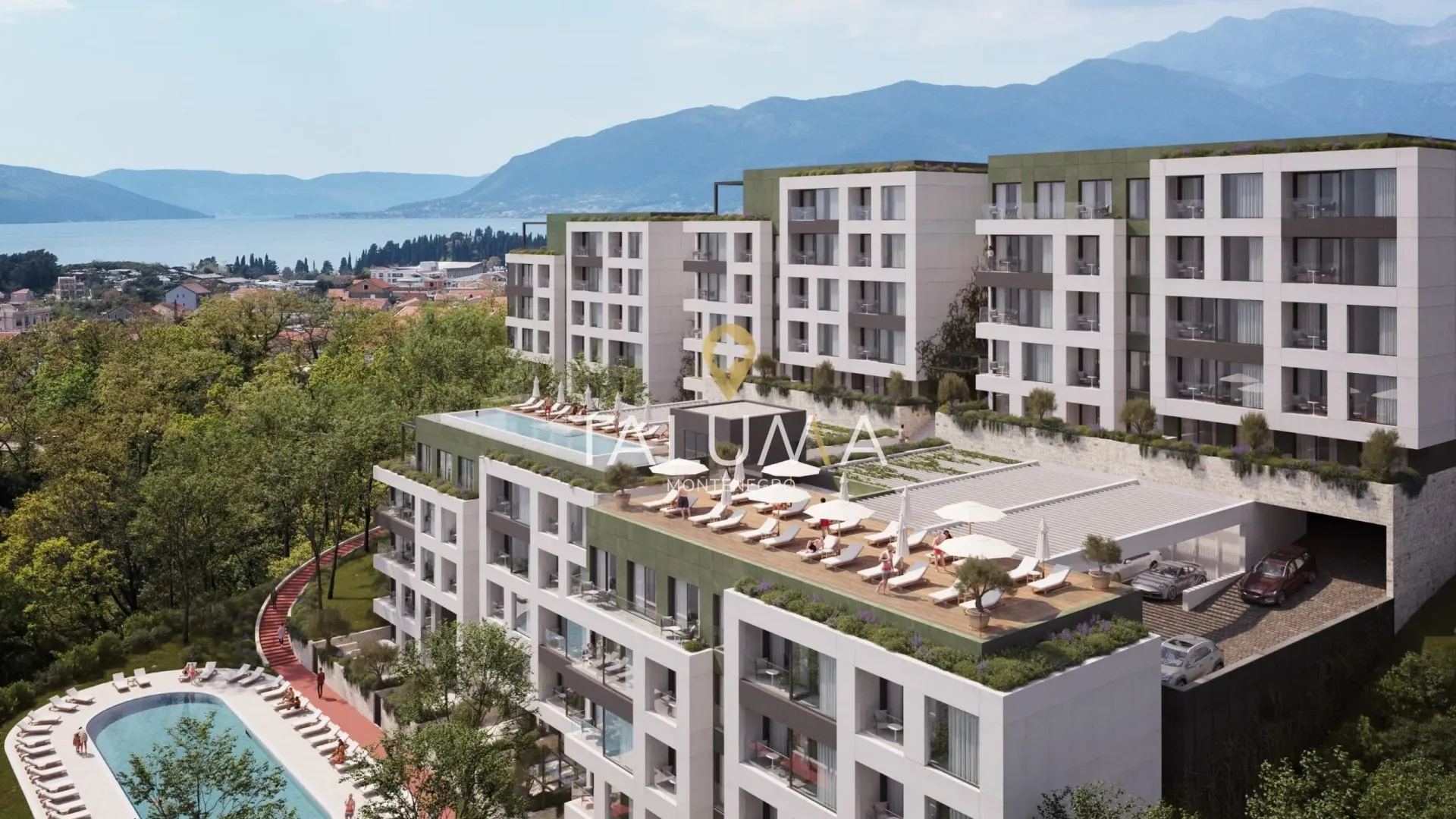 Prodaja, garsonjera, 27m², Mrčevac, Tivat