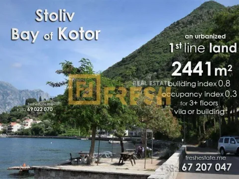 Prodaja, plac, 2441m², Kotor, Crna Gora - image 1