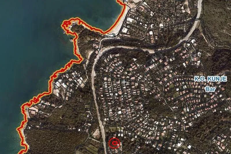 Prodaja, plac, 600m², Bar, Crna Gora