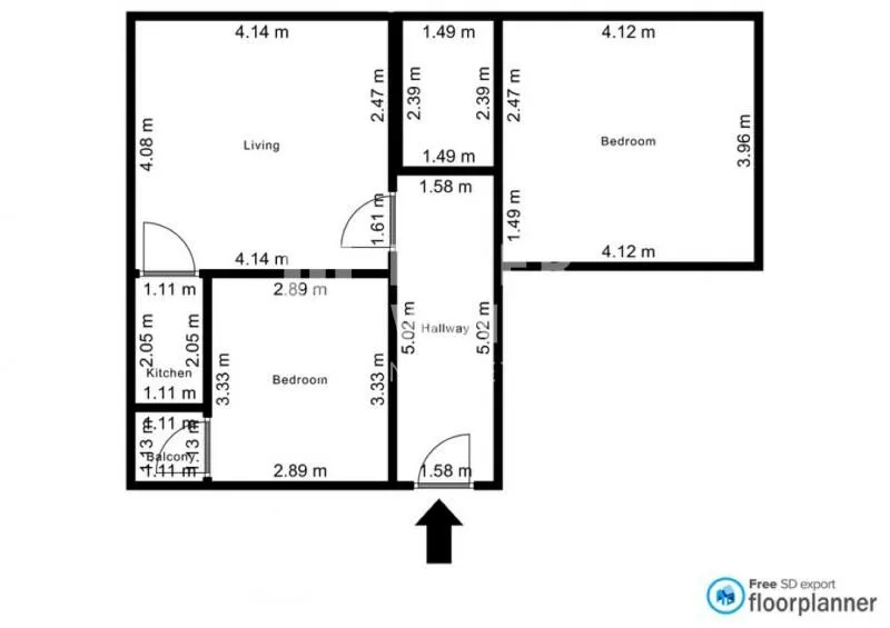 Sale, three bedroom apartment, 55m², Bogoslovija, Palilula Sve Podlokacije