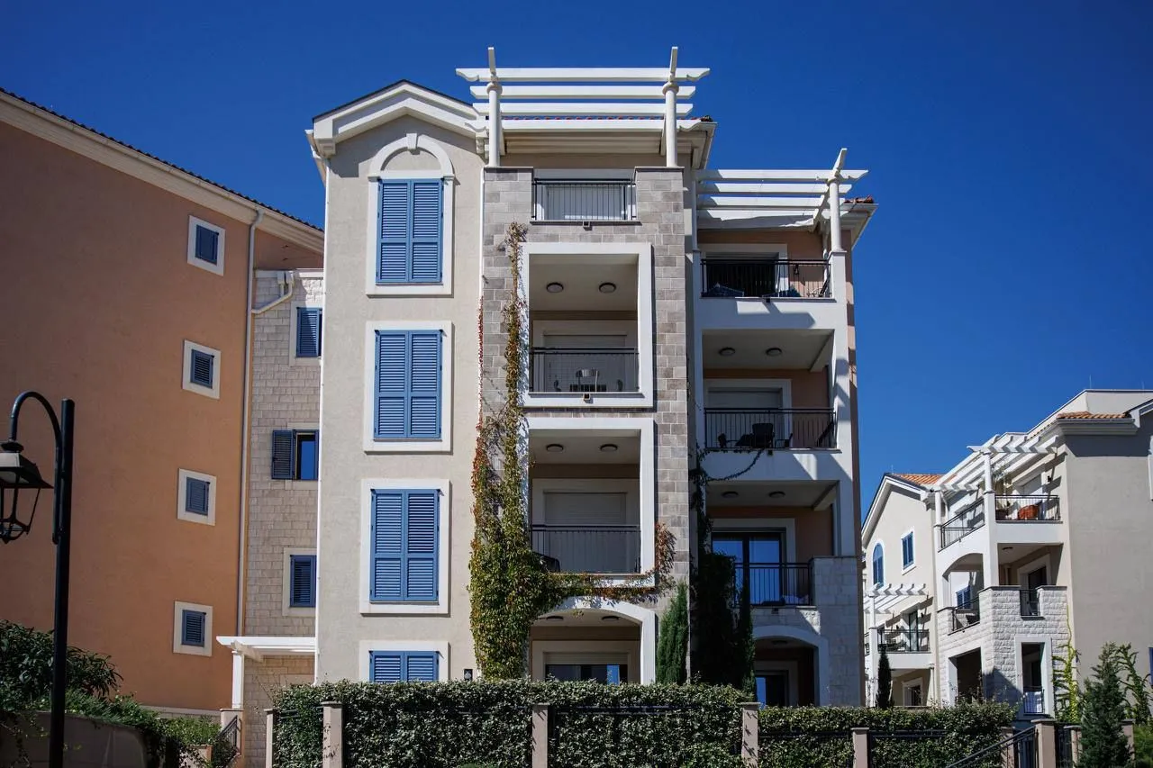 Prodaja, jednosoban stan, 50m², Luštica Bay, Tivat