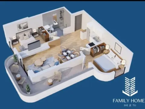 Sale, two bedroom apartment, 65m², Topolica, Bar - image 12