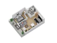 Prodaja, dvosoban stan, 56m², Voždovac, Voždovac Sve Podlokacije - image 1