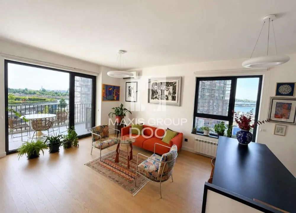 Rent, three bedroom apartment, 81m², Savski Venac, Beograd