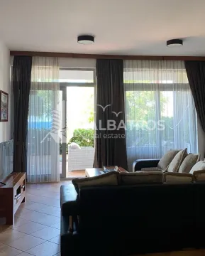 Living room with a sofa set and access to the terrace with sea views. - image 4