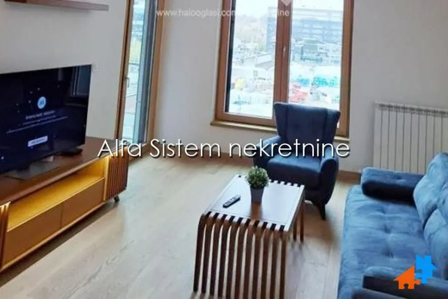 Izdavanje, dvosoban stan, 60m², Novi Beograd Blok 65, Novi Beograd Sve Podlokacije