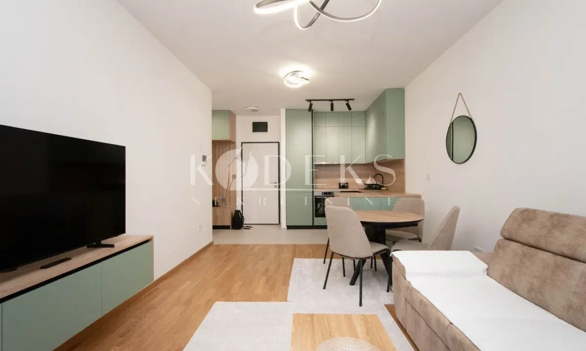 Rent, one bedroom apartment, 48m², Stari Aerodrom, Podgorica