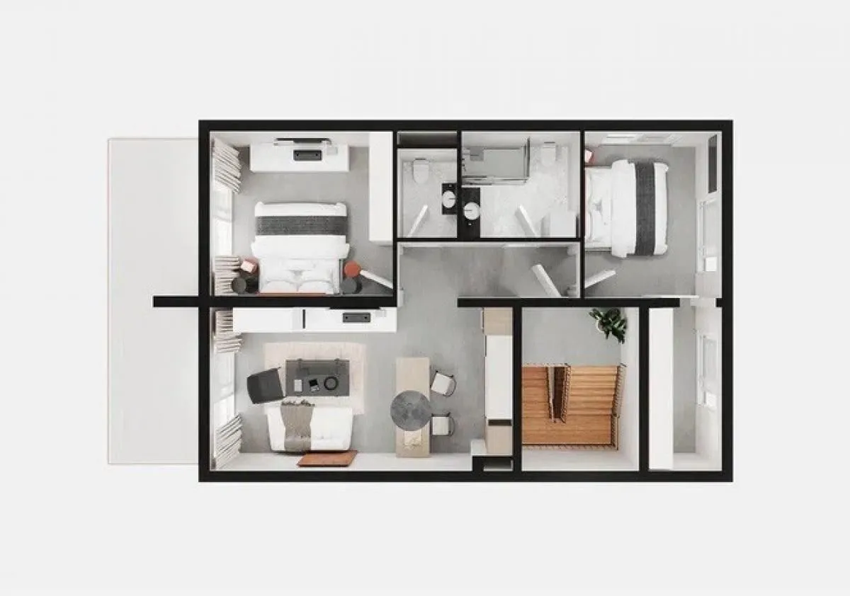 Prodaja, dvosoban stan, 86m², Tivat, Crna Gora