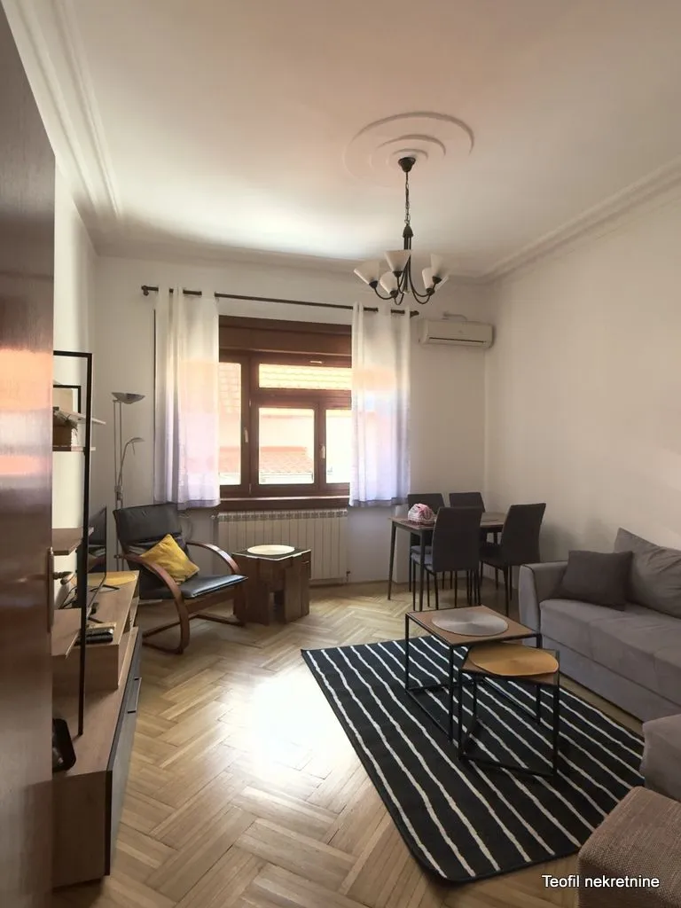 Izdavanje, jednosoban stan, 30m², Cvetni Trg, Vračar Sve Podlokacije