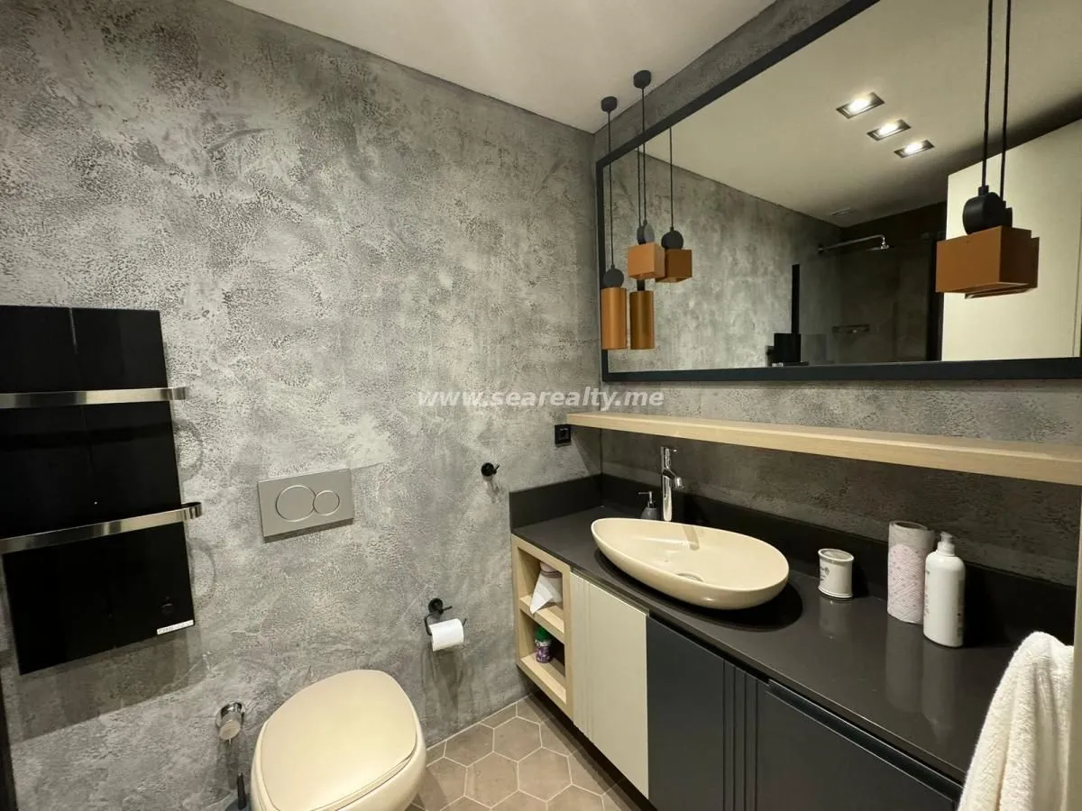 Rent, one bedroom apartment, 68m², Seljanovo, Tivat