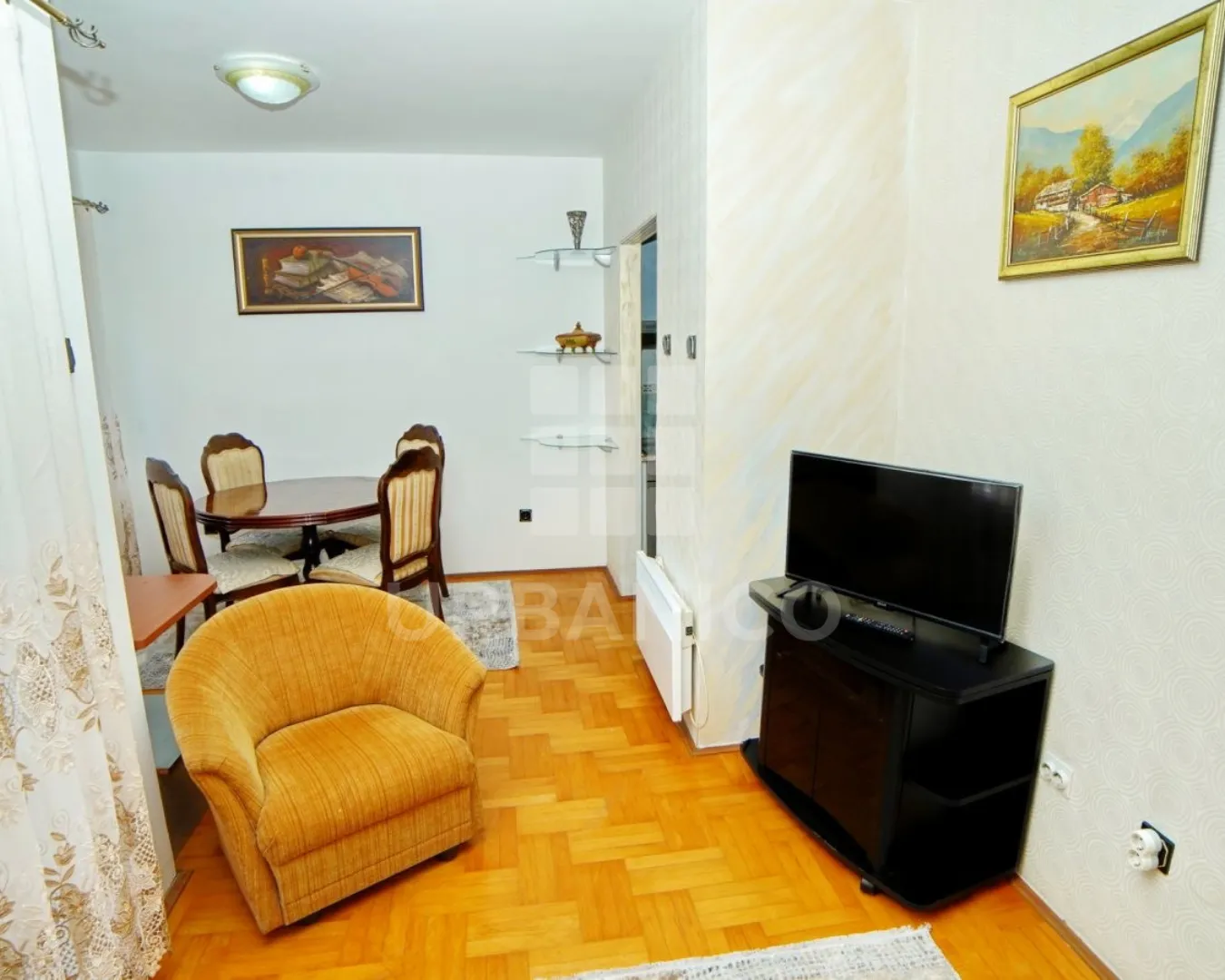 Rent, one bedroom apartment, 44m², Preko Morače, Podgorica