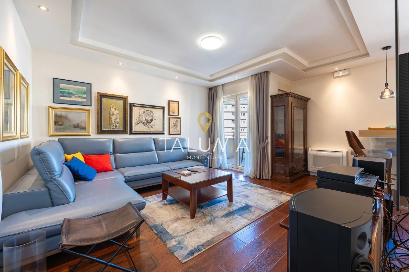 Rent, two bedroom apartment, 68m², City Kvart, Podgorica