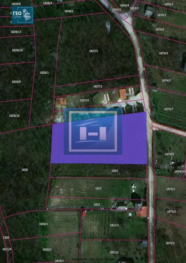 Prodaja, plac, 4000m², Đurđevo brdo, Jagodina