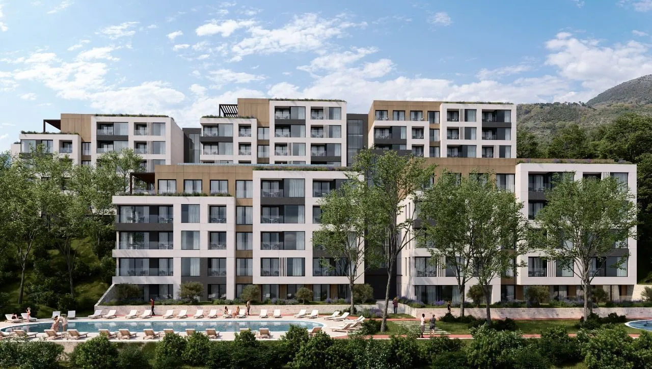 Prodaja, jednosoban stan, 45m², Mrčevac, Tivat