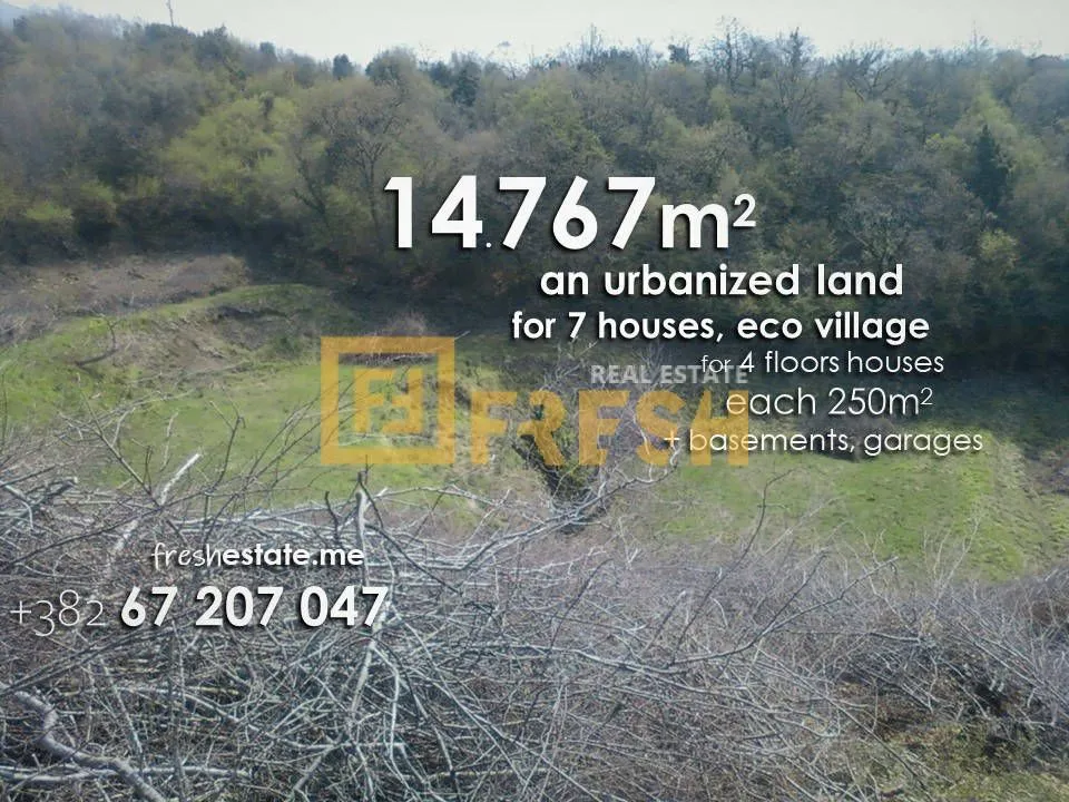 Prodaja, plac, 14767m², Ulcinj, Crna Gora