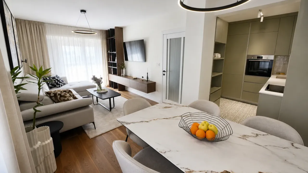 Sale, two bedroom apartment, 70m², Centar, Tivat