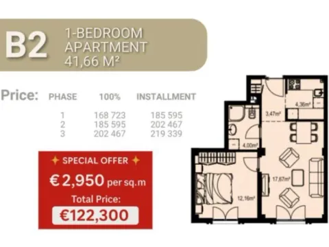 Sale, studio apartment, 29m², Bečići, Budva - image 7