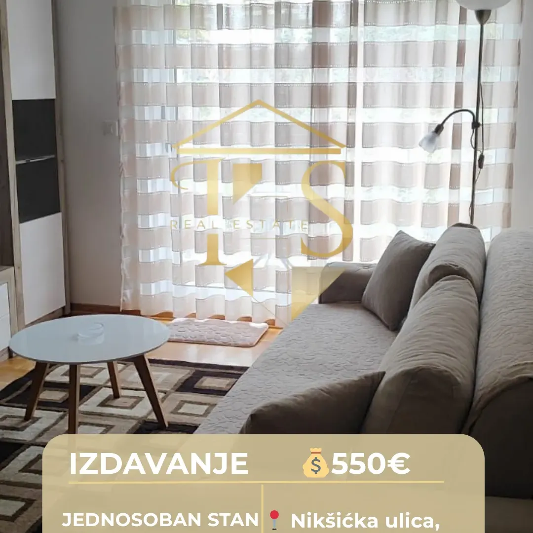 Rent, one bedroom apartment, 42m², Kalimanj, Tivat