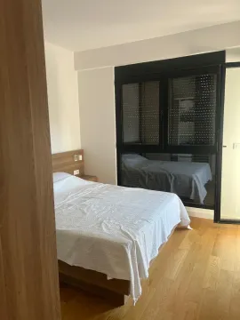 Bedroom with a double bed and access to the terrace. - image 6