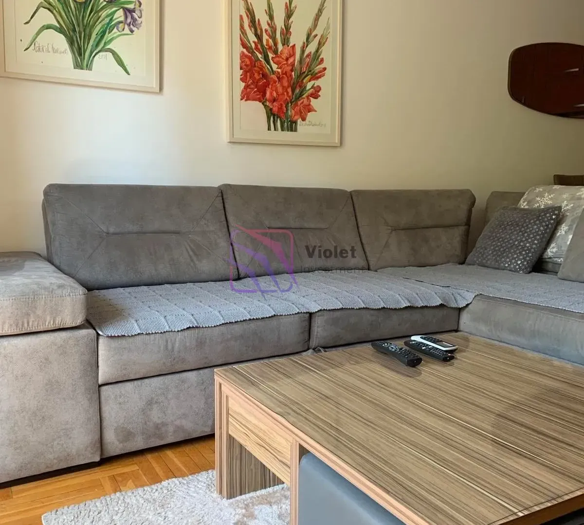 Rent, one bedroom apartment, 43m², Zabjelo, Podgorica