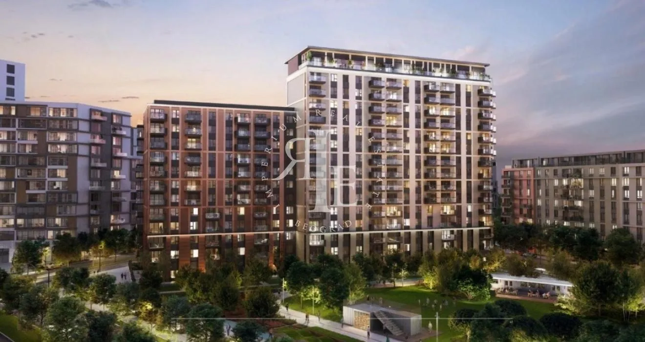 Sale, two bedroom apartment, 54m², Savski Venac, Beograd