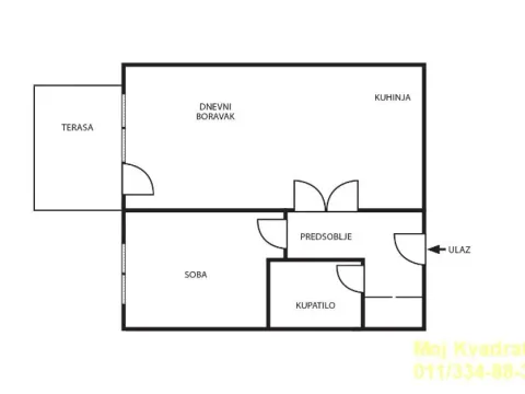 Prodaja, dvosoban stan, 56m², Stari Grad, Beograd - image 16