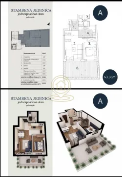 Prodaja, jednosoban stan, 64m², Pantelej, Niš - image 3