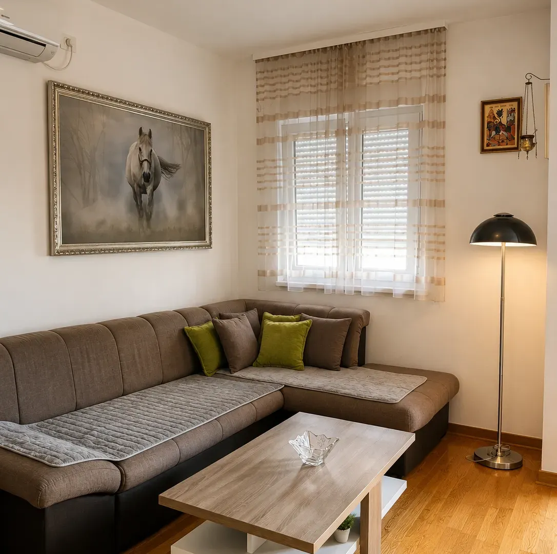 Rent, one bedroom apartment, 44m², City Kej, Podgorica