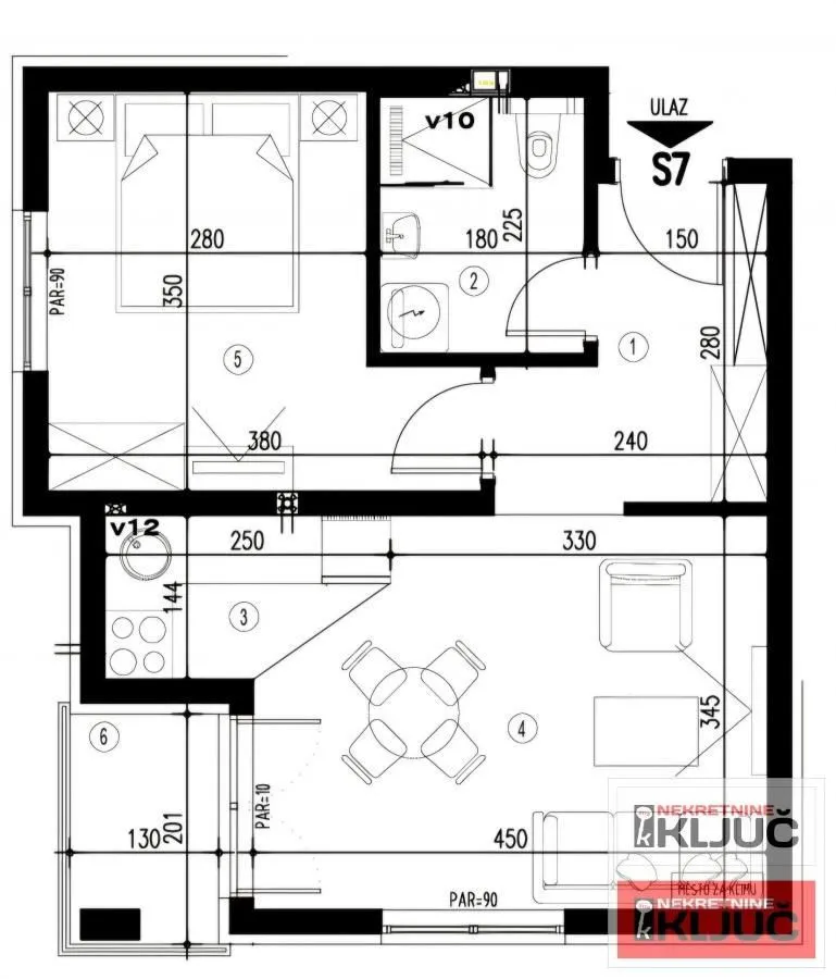 Prodaja, dvosoban stan, 40m², Telep, Novi Sad Sve Podlokacije