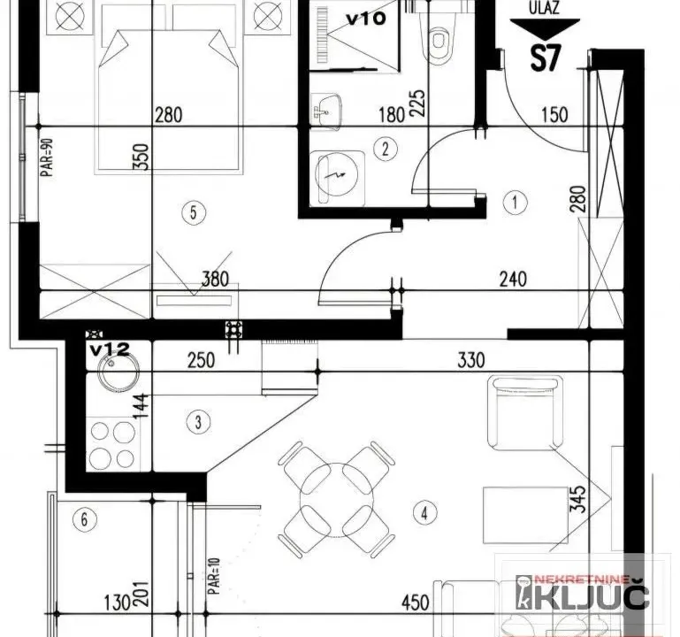Prodaja, dvosoban stan, 40m², Telep, Novi Sad Sve Podlokacije